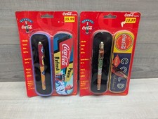 1995 Coca Cola Pen with Tin Case Vintage Two Different Pens