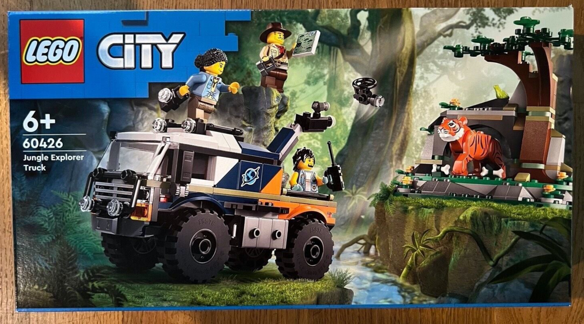 LEGO City Jungle Explorer Off-Road Truck 60426 Toy Building Kit 314 pcs
