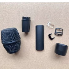 Metal Case Microphone Grid Battery Cover Switch Lens Display Window for SHURE
