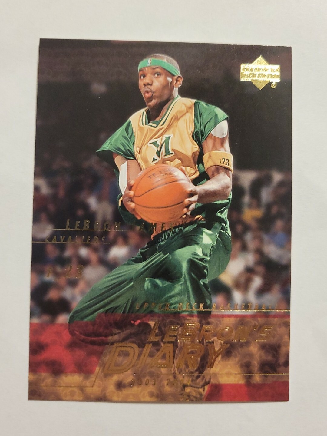 2003-04 Upper Deck LeBron James # LJ4 LeBron's Diary 🔥🔥🔥