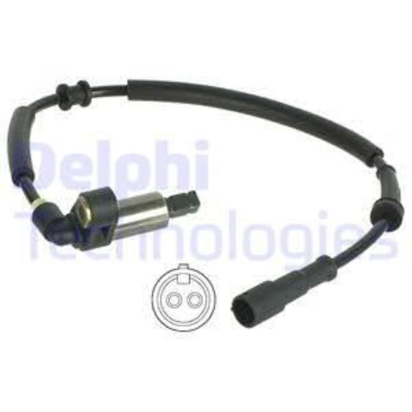 Delphi Sensor DrehzahlfüHler Hinten FüR Renault Megane Scenic JA0/1_ Brandneu-image