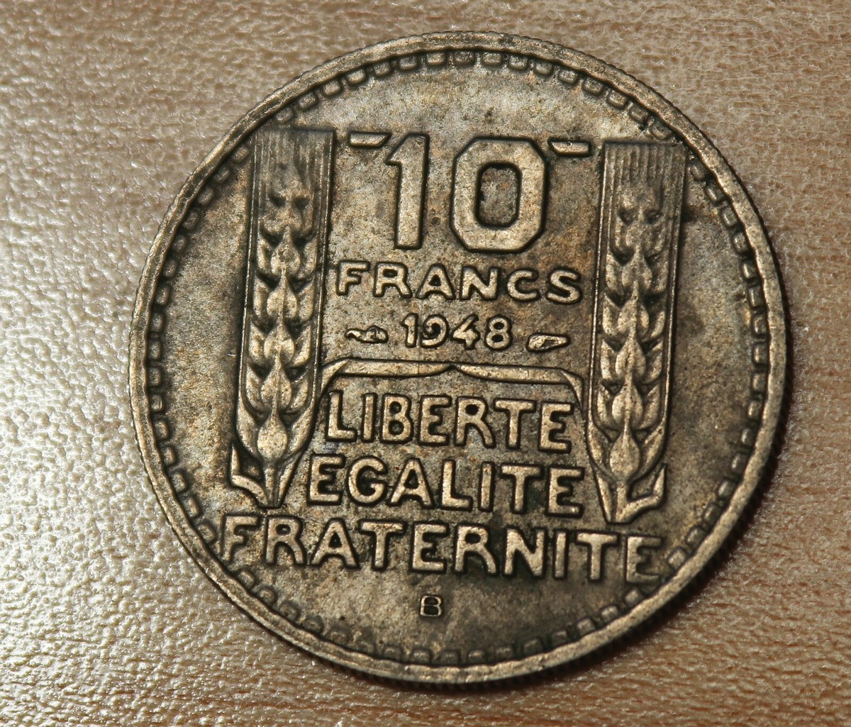 フランス旧貨幣　フラン セット バラ売り可 France Franc フランス旧貨幣 1/2フラン硬貨 3枚セット コイントップ素材