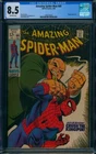 Amazing Spider-Man #69 🌟 CGC 8.5 🌟 Romita KINGPIN Cover! Marvel Comic 1969