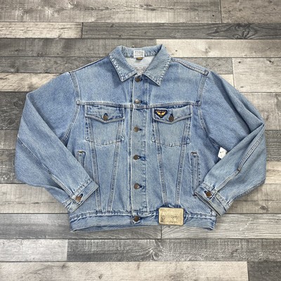 avirex denim jacket