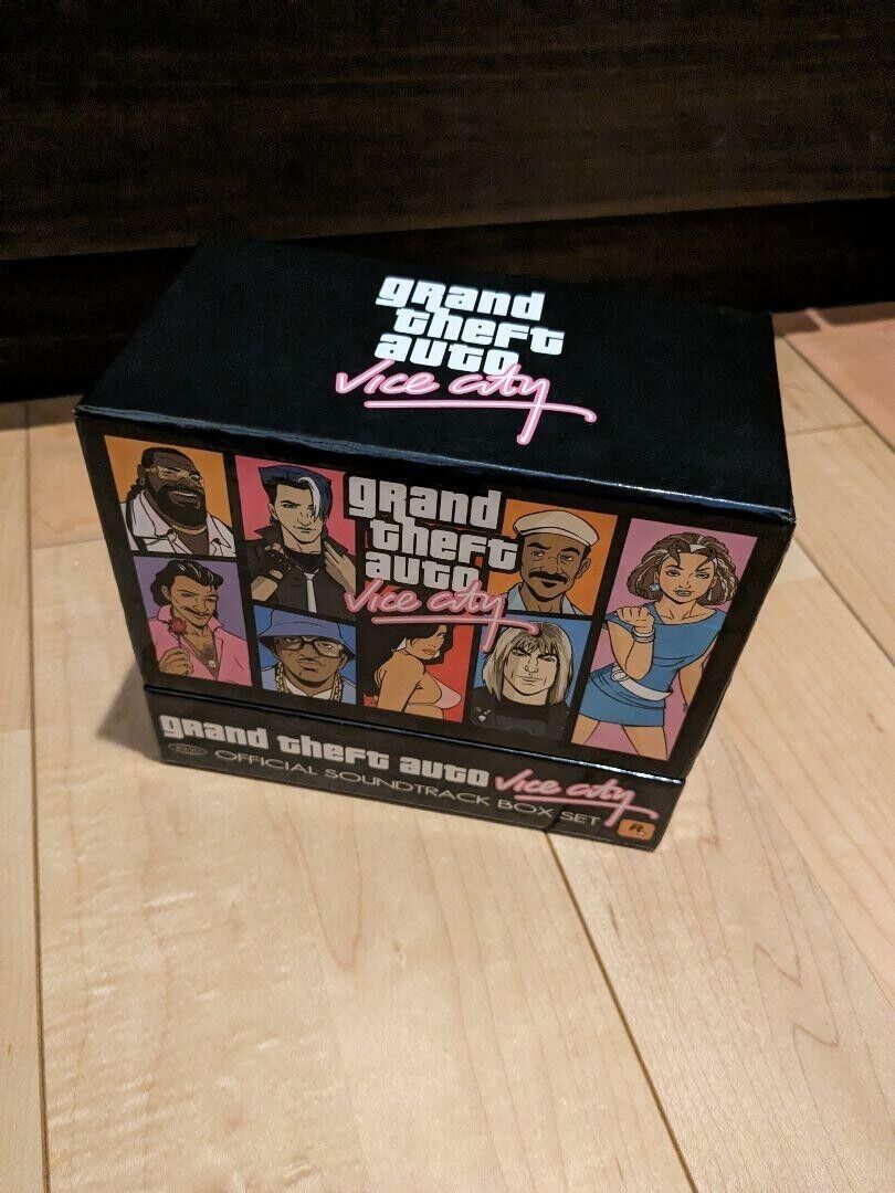 Excellent Grand Theft Auto Vice City Official Soundtrack Box Excellent Grand Theft Auto Vice City Official Soundtrack Box