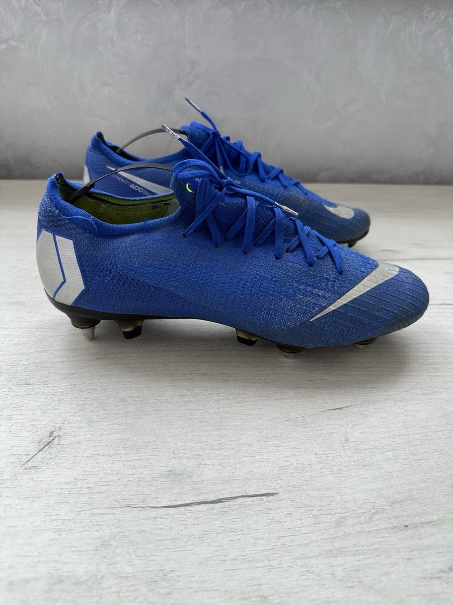 Nike Mercurial Vapor 12 Elite AH7381-400 Navy Blue Soccer Football
