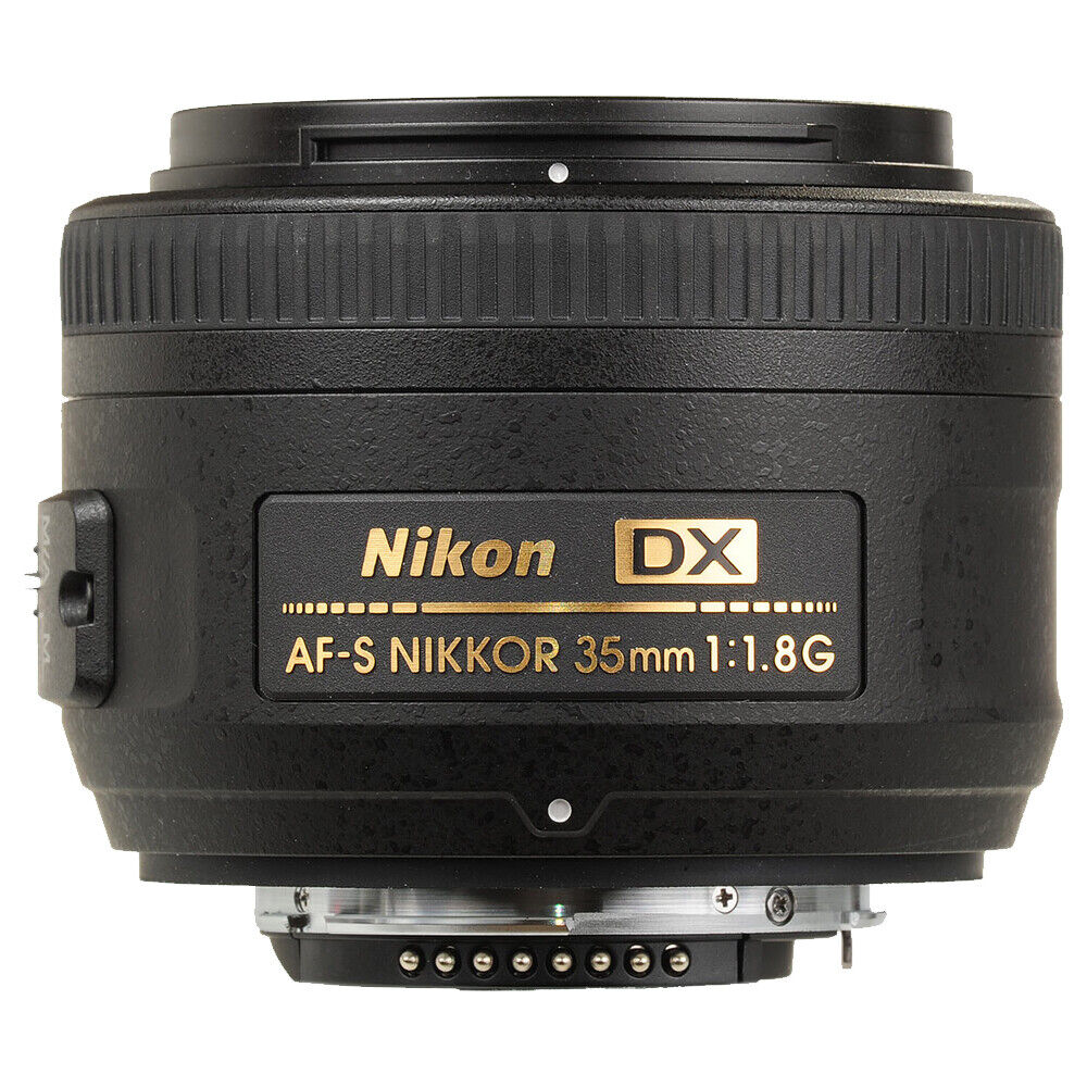 Nikon AF-S Nikkor 35mm f/1.8G DX Lens 2183 845251097672 | eBay