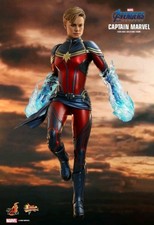 Avengers 4  Endgame - Captain Marvel 1 6 Scale 12 Inch Action Figure - Hot Toys