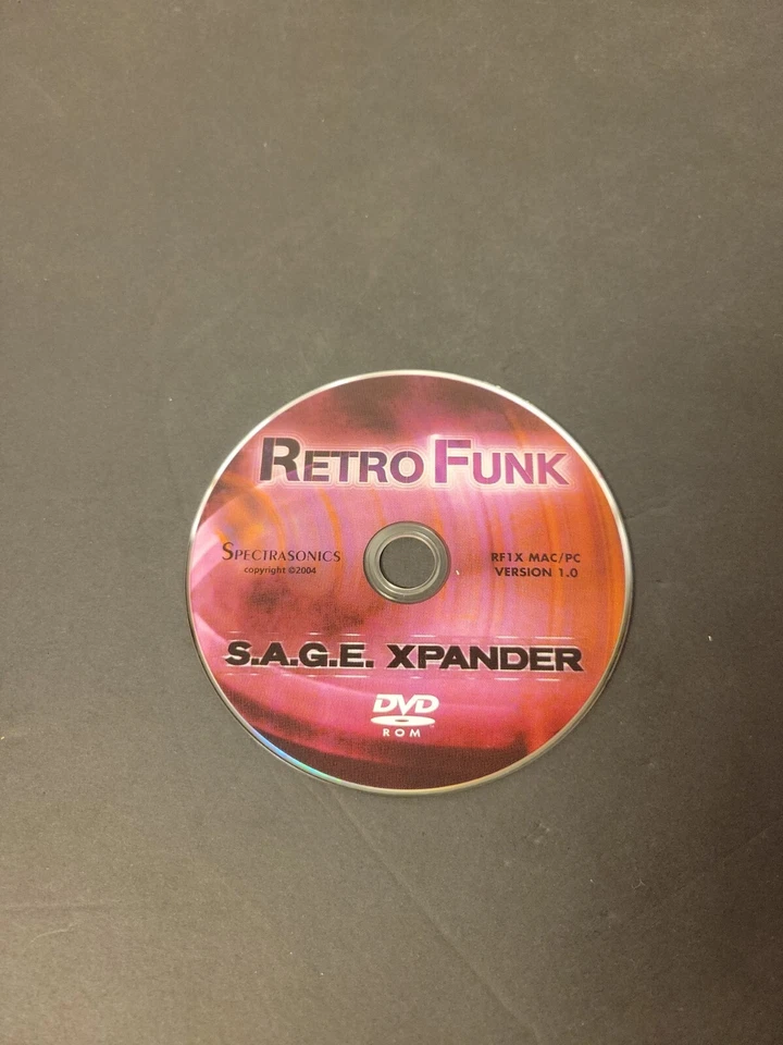 Spectrasonics Stylus SAGE XPANDER RETRO FUNK Groove Module Software Disc Only - Image 2 of 2