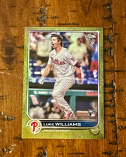 2022 Topps Chrome Ben Baller Edition Chartreuse Refractor /15 Luke Williams RC