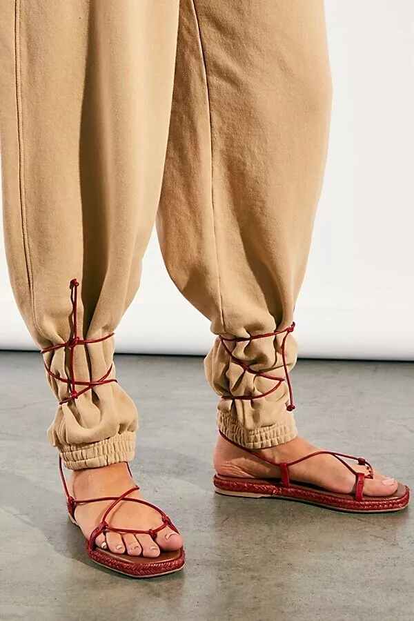 Wrap espadrille sandals hot sale