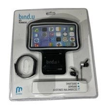 Bind.U Kit Runners Armband Case Smartband Sports Gym Running For Android Phone