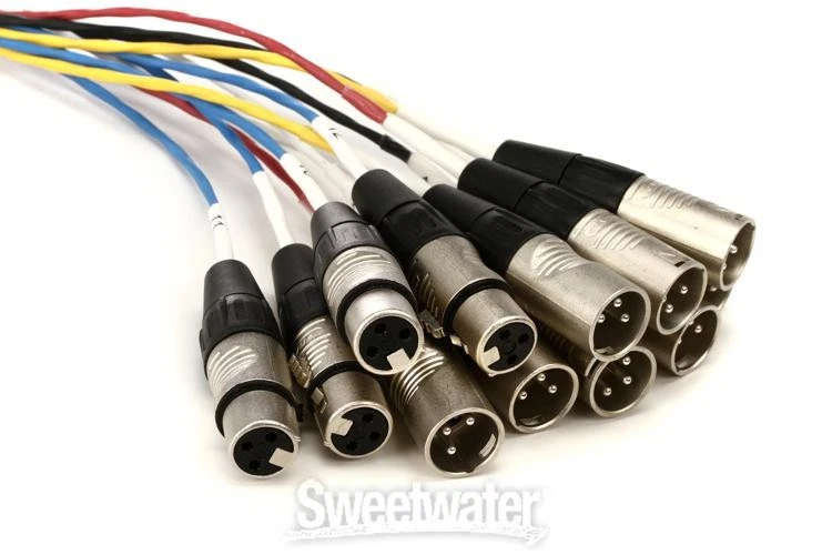 Pro Co SMA0804FBX-25 StageMaster 8x4 Stage Snake with XLR Returns - 25' - Image 2 of 4