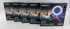 Vivitar 6  Ring Light Tabletop Tripod Selfie Make-Up Photography YouTube 5 PACK