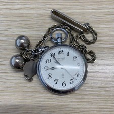 Seiko SEIKO Pocket Watch 1980 Used Collector Pocket Timepiece
