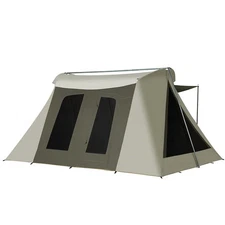Super Deluxe Kodiak Canvas Tent 6043VX 10x14 - Scout Camp Hunt Camping