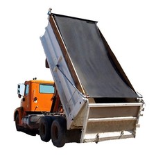 leaveshade Dump Truck Mesh Tarp 7'X22' - Heavy Duty Truck Cover with 6'' Pock...