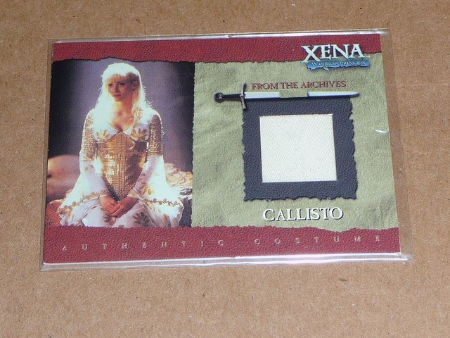 Xena Warrior Princess CALLISTO AUTHENTIC COSTUME RELIC SWATCH R9 O2399
