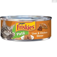 Delicious All-Natural Chicken Pate - 5.5 oz Cat Food for Medium Breeds 4.16 per gallon