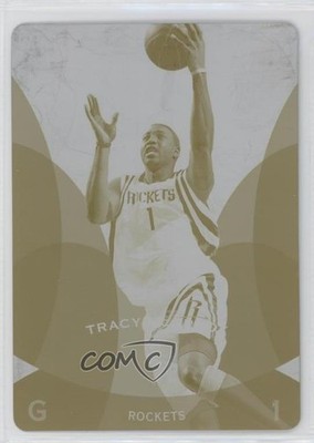 2008-09 Ultimate Collection Printing Plate Yellow 1/1 Tracy McGrady #53 HOF 11jz