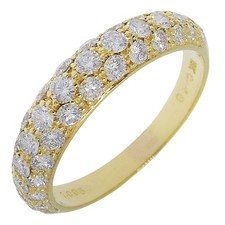 Gimel Paveling Ring GR003GD K18 yellow gold/diamond #6.6(US Size) 2.8g Women