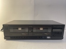 Vtg Technics RS-T18 Stereo Dual Cassette Tape Deck Dubbing