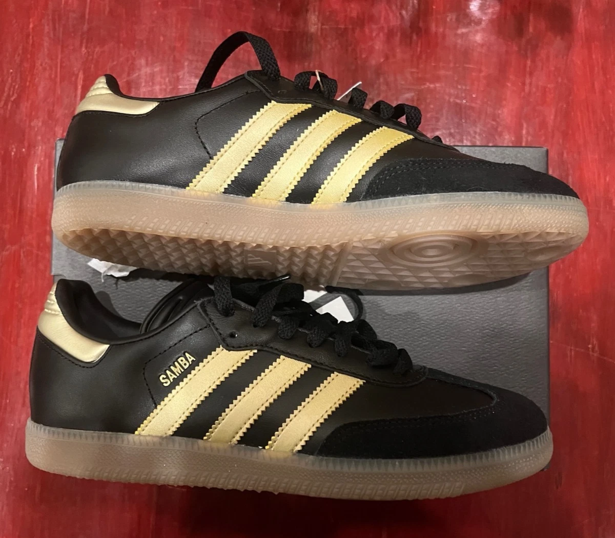 adidas gazelle silver green womens adidas Kids Samba Classic, Black-White / 2