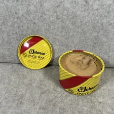 SC Johnson Wood Paste Wax 16 Oz lightly Used 75% Full Discontinued