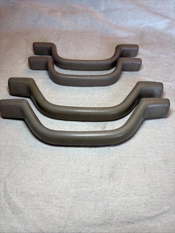 4x BARRA DE AGARRE DE TECHO INTERIOR TOYOTA 4RUNNER 96-02 BRONCEADO OEM todos los herrajes tostado Foto 3 de 3