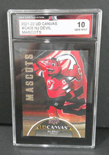 2021 22 Upper Deck  UD Canvas Mascots NJ Devil #C408
