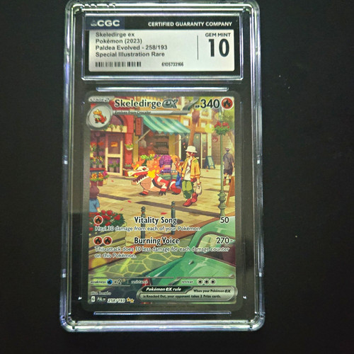 Skeledirge ex graded CGC 10 for sale on eBay