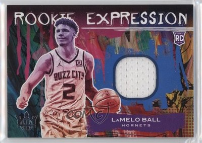 2020-21 Panini Court Kings Rookie Expression Memorabilia LaMelo Ball RC 1e6a