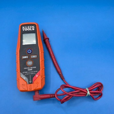 Klein Tools Tough Meter IP53 ET250 Voltage Tester Cat IV 600V
