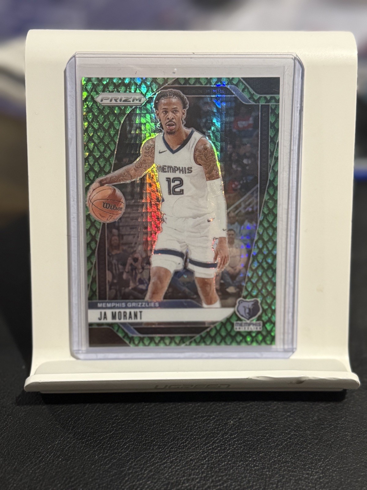 JA MORANT 05/48 - SSP JADE DRAGON PRIZM #64 - 2024-25 Panini Prizm China MEMPHIS