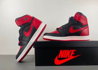 Air Jordan 1 High 85 Bred Men's Sneakers New | eBay