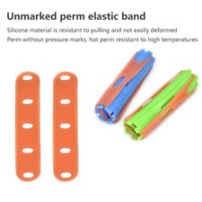 20Pcs Barber Shop Perm Band Hair Perm Rods Hair Rollers Elastic Rubber Band