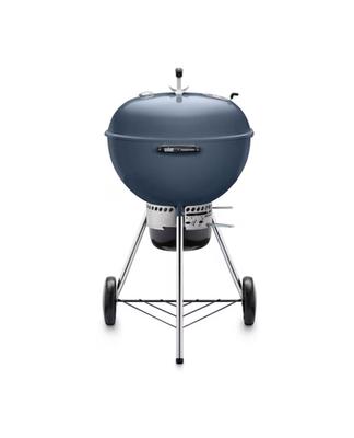 #ad Weber Master Touch 22 in W Slate Blue Kettle Charcoal Grill 14513601 New $214.99