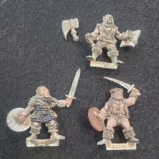 Harlequin Miniatures Earthdawn #308 Orks FASA 1993 3 Metal Figures BNIB New Orcs