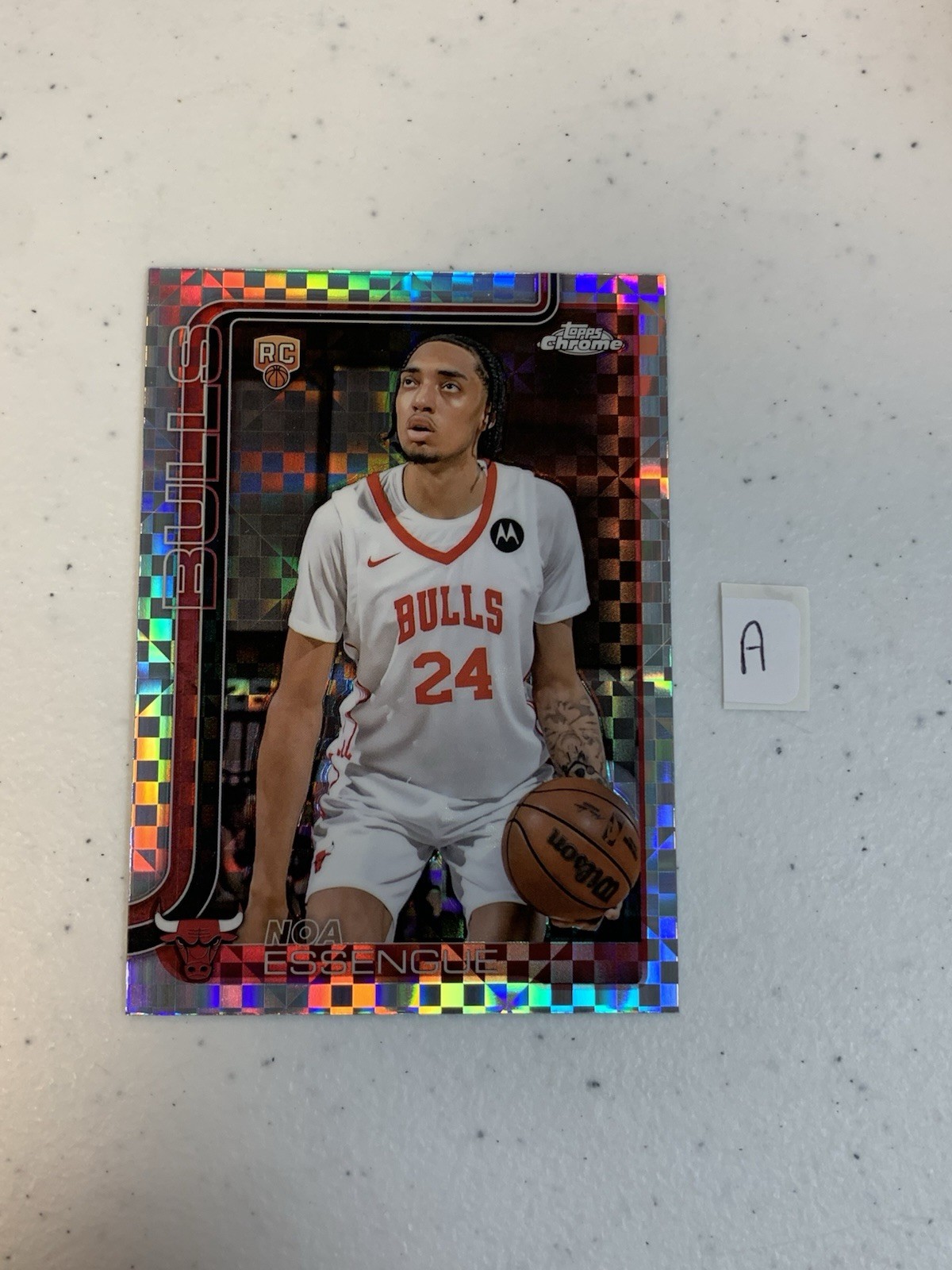 2025 Topps Chrome Noa Essengue Xfractor #262 A