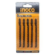 Lame per seghetto alternativo di ricambio Lama taglio Legno 6 TPI Set 5 pz Ingco