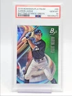 AARON JUDGE 2018 BOWMAN PLATINUM BATTING STANCE GREEN GEM /99 PSA 10 Q0004