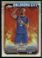 2024-25 Topps Chrome #6 Alex Caruso Refractor Oklahoma City Thunder