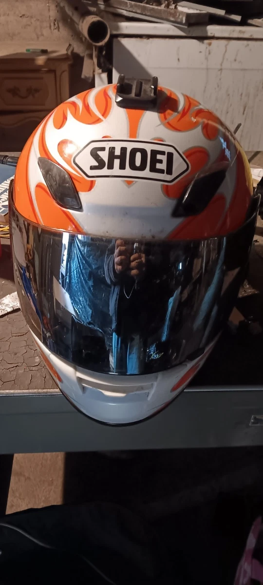 SHOEI Size L Orange Motorcycle & Powersports Helmets for sale | eBay