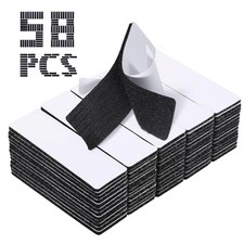 Hook and Loop Tape Heavy Duty Tape Fasteners Double-Sided Adhesive Strips