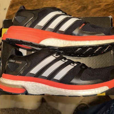 ADIDAS M18849 Mens Size 9 Boost ESM in Black White Red Pink Bright Adistar Run