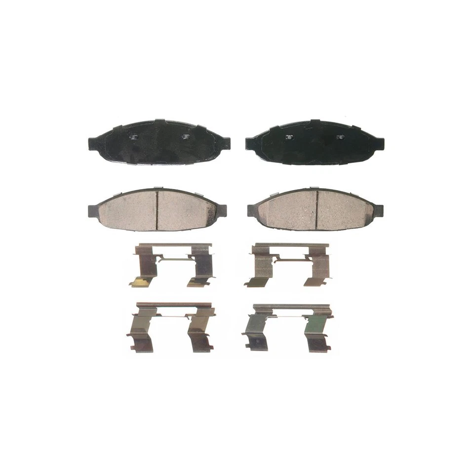 Juego de pastillas de freno de disco delanteras traseras Wagner para Chrysler Pacifica 2004-2008 Foto 3 de 4