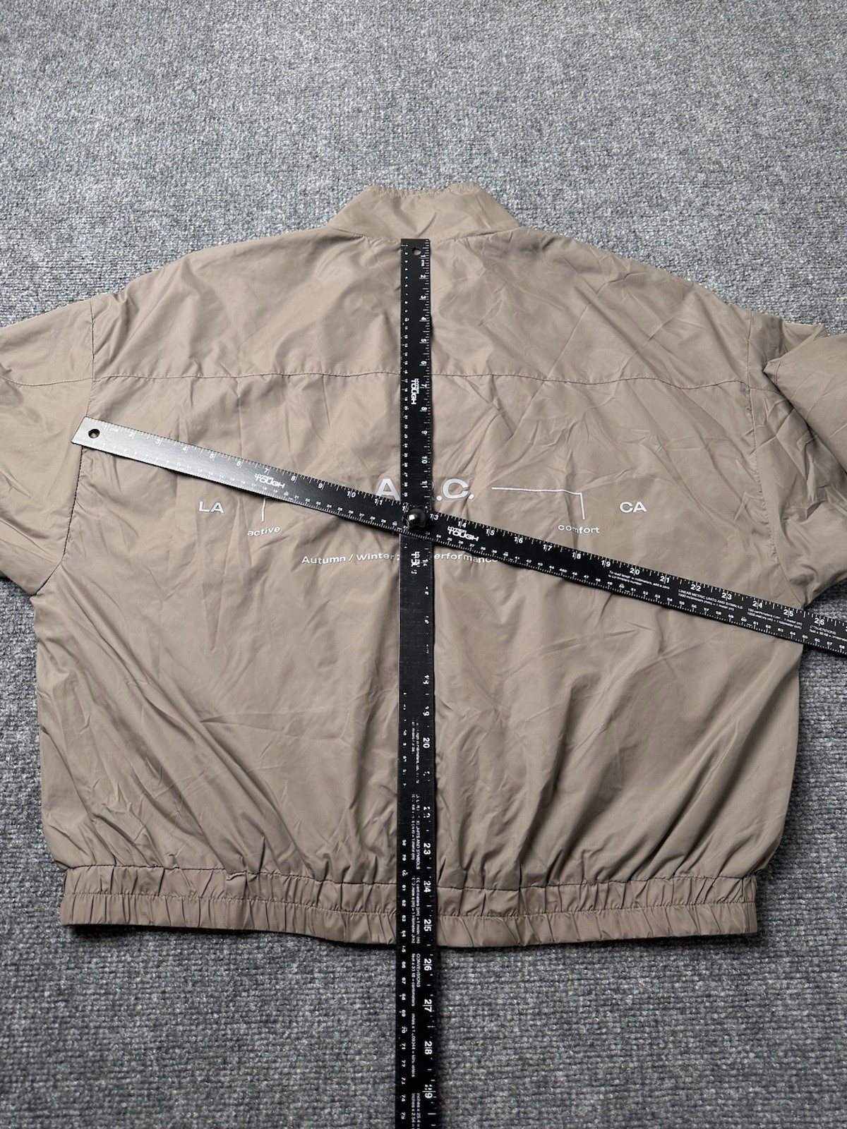 Mens ARC Performance Zip Jacket Brown Lightweight… - image 6