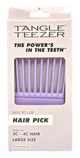 Brand New Tangle Teezer Hair Pick - Lilac Large Size For 3C - 4C Hair