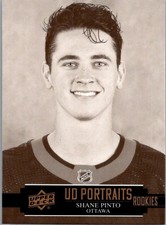 2021-22 Upper Deck #P-53 Shane Pinto UD Portraits