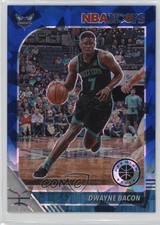 2019 Panini NBA Hoops Premium Stock Blue Cracked Ice Prizm Dwayne Bacon #24 0c4